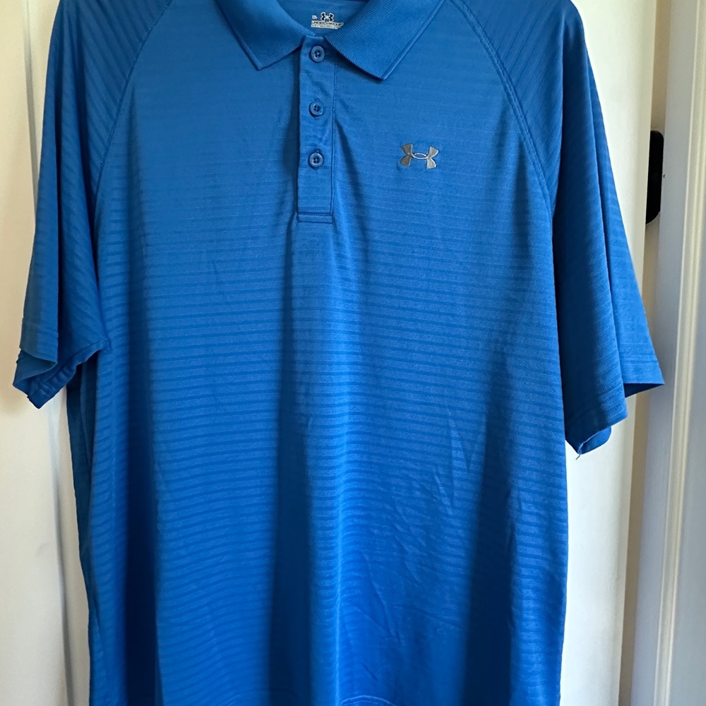Under Armour Blue Performance Polo Shirt